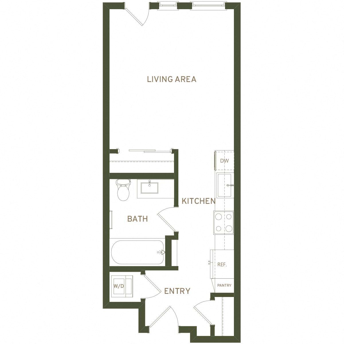 Floor plan layout diagram for S2